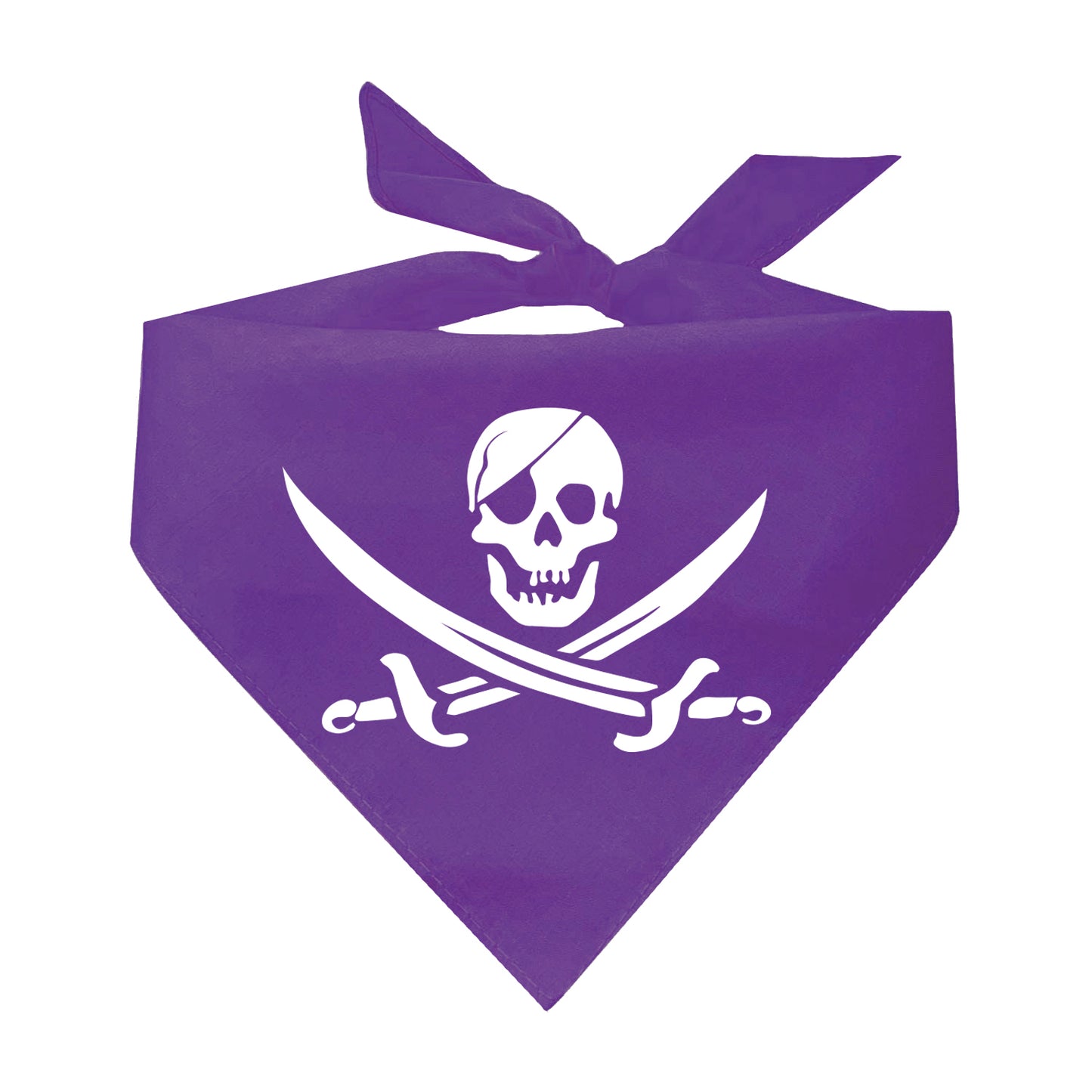 Pirate Halloween Triangle Dog Bandana
