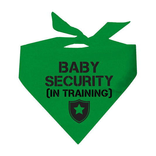 Baby Security In Training Triangle Dog Bandana