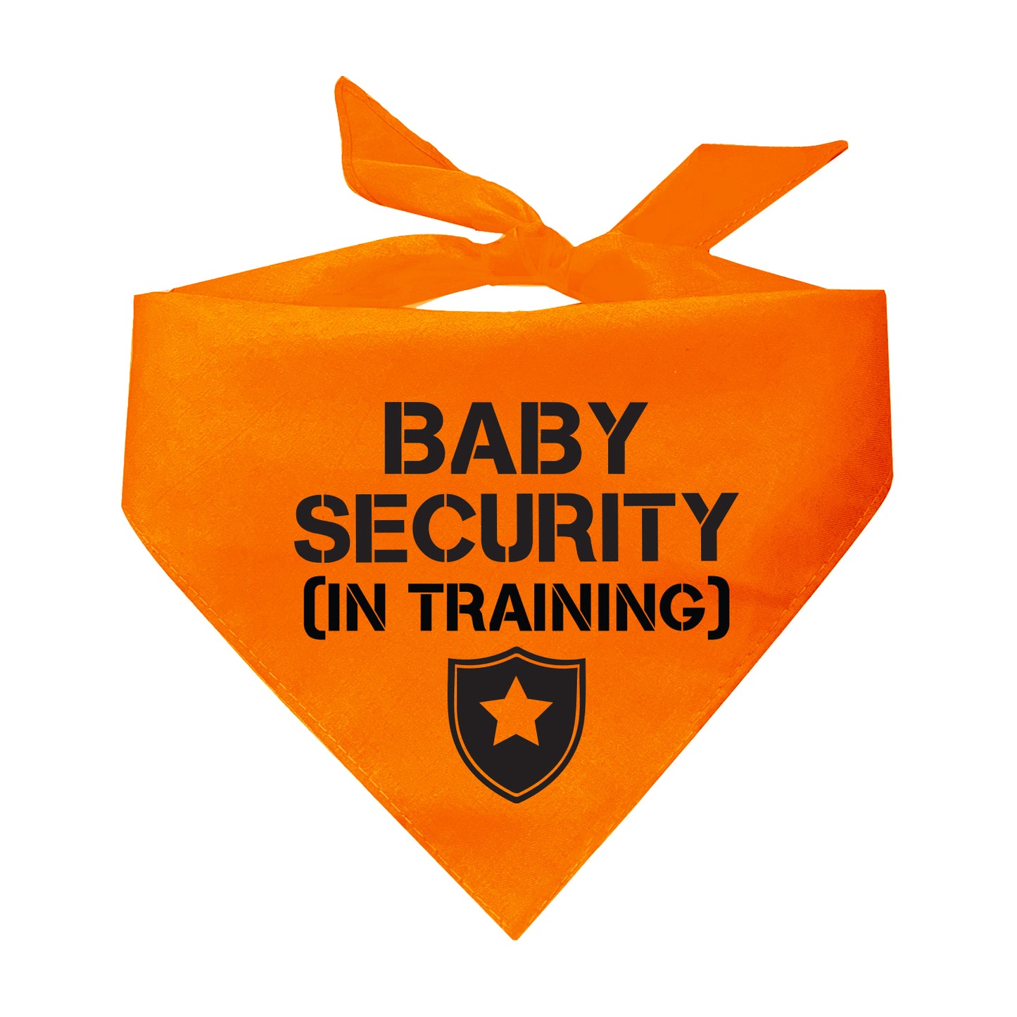Baby Security In Training Triangle Dog Bandana