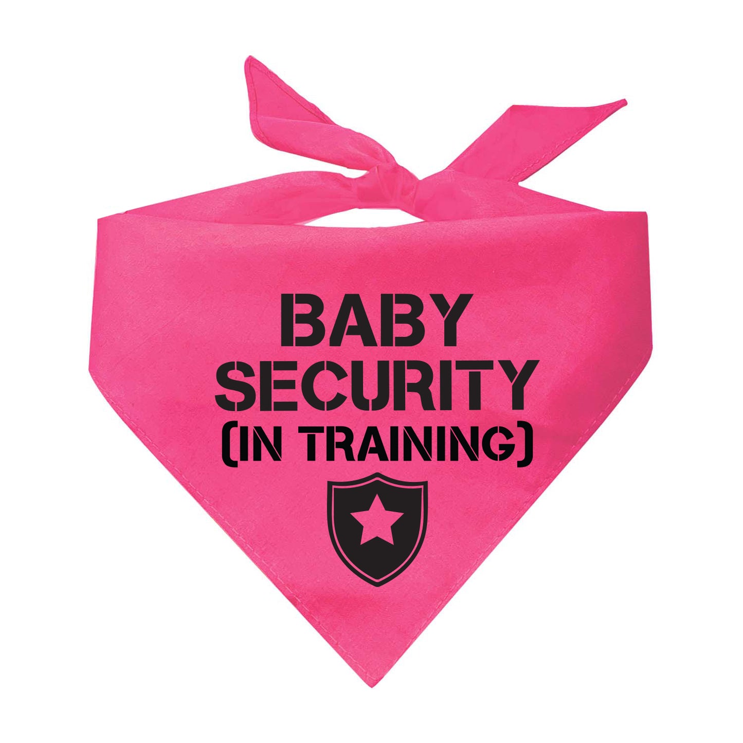 Baby Security In Training Triangle Dog Bandana
