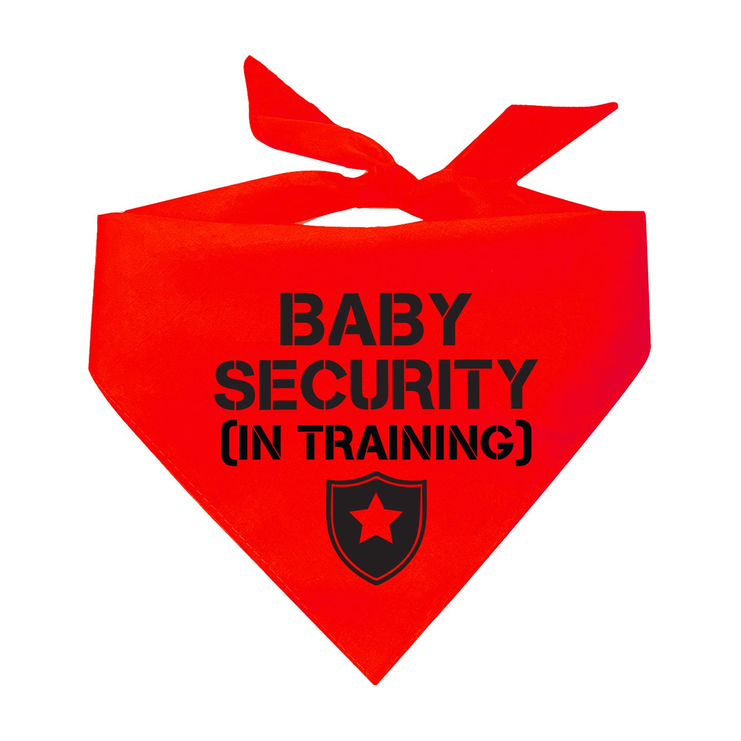 Baby Security In Training Triangle Dog Bandana