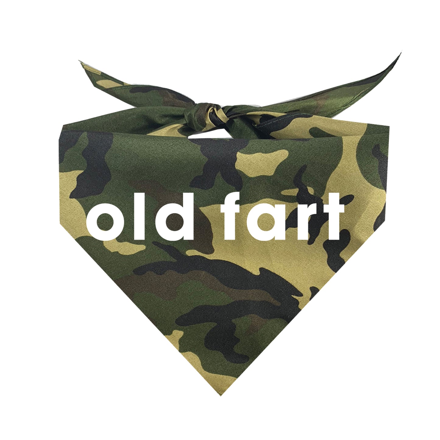 Old Fart Triangle Dog Bandana