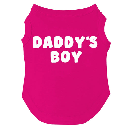 Daddy's Boy Dog Tee