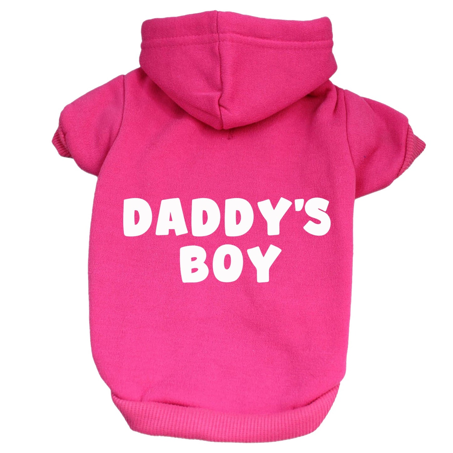 Daddy's Boy Dog Hoodie