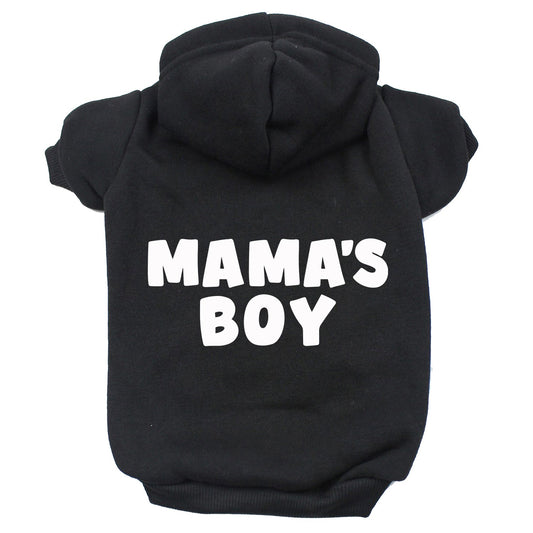 Mama's Boy Dog Hoodie