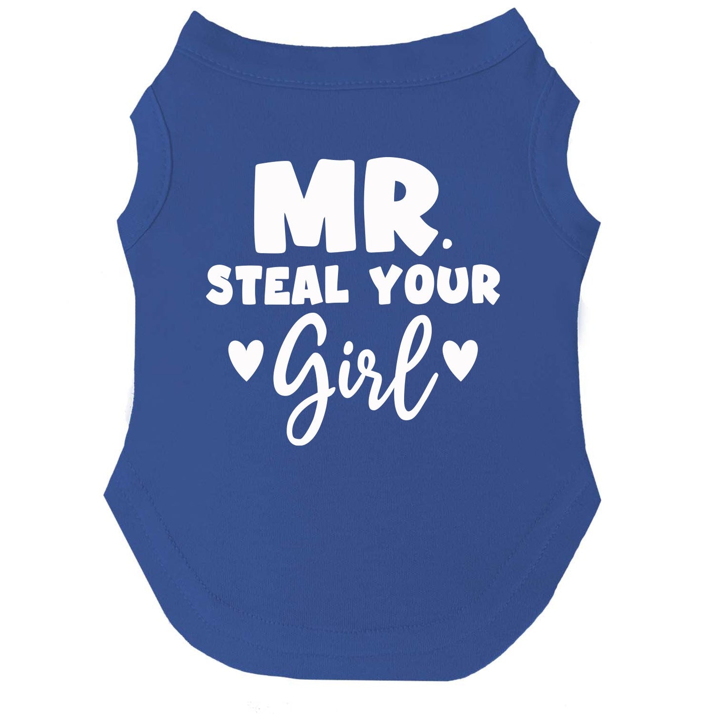 Mr. Steal Your Girl Valentine's Day Dog Tee