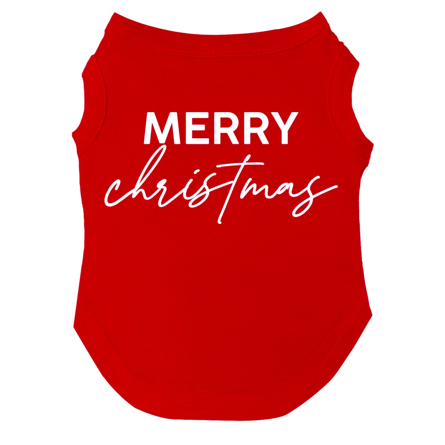 Merry Christmas Dog Tee