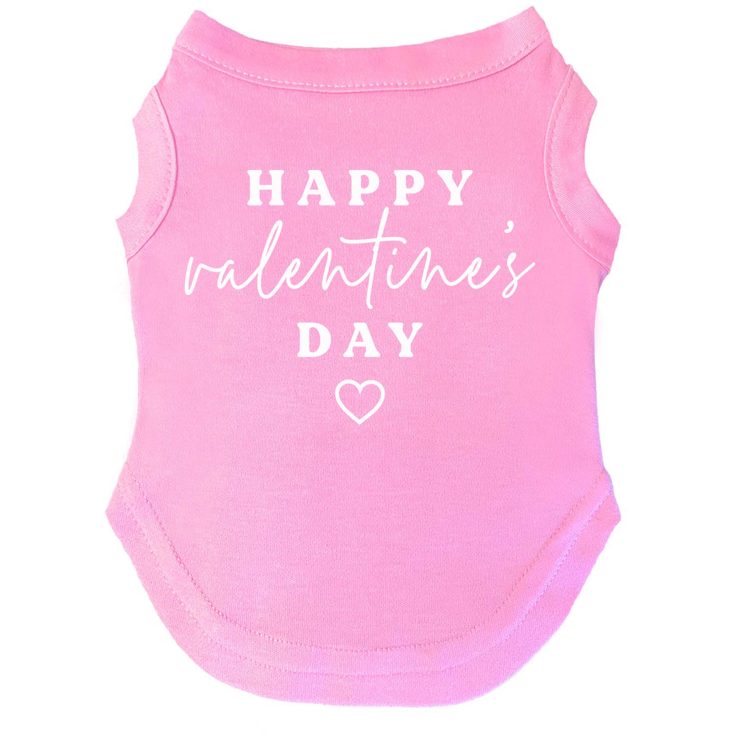 Happy Valentine's Day Valentine's Day Dog Tee