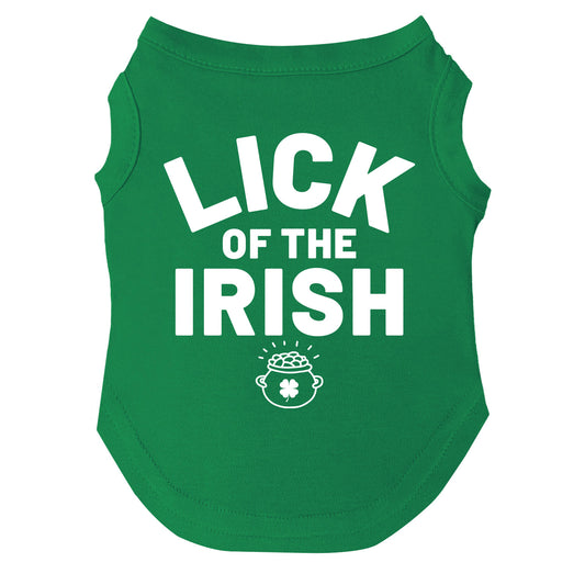 Lick Of The Irish Dog Tee