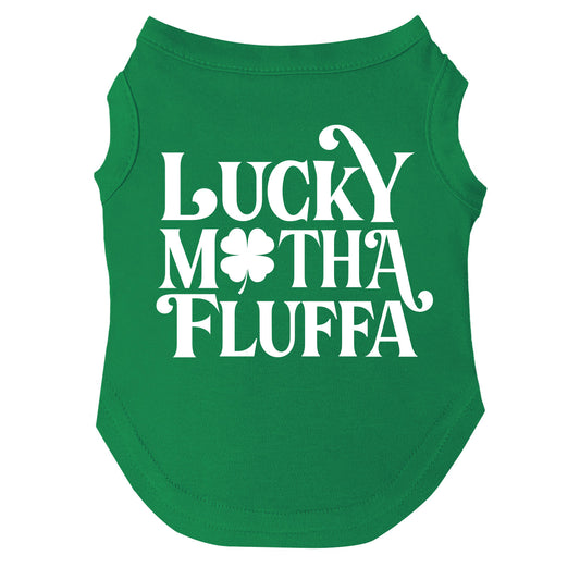 Lucky Motha Fluffa Dog Tee