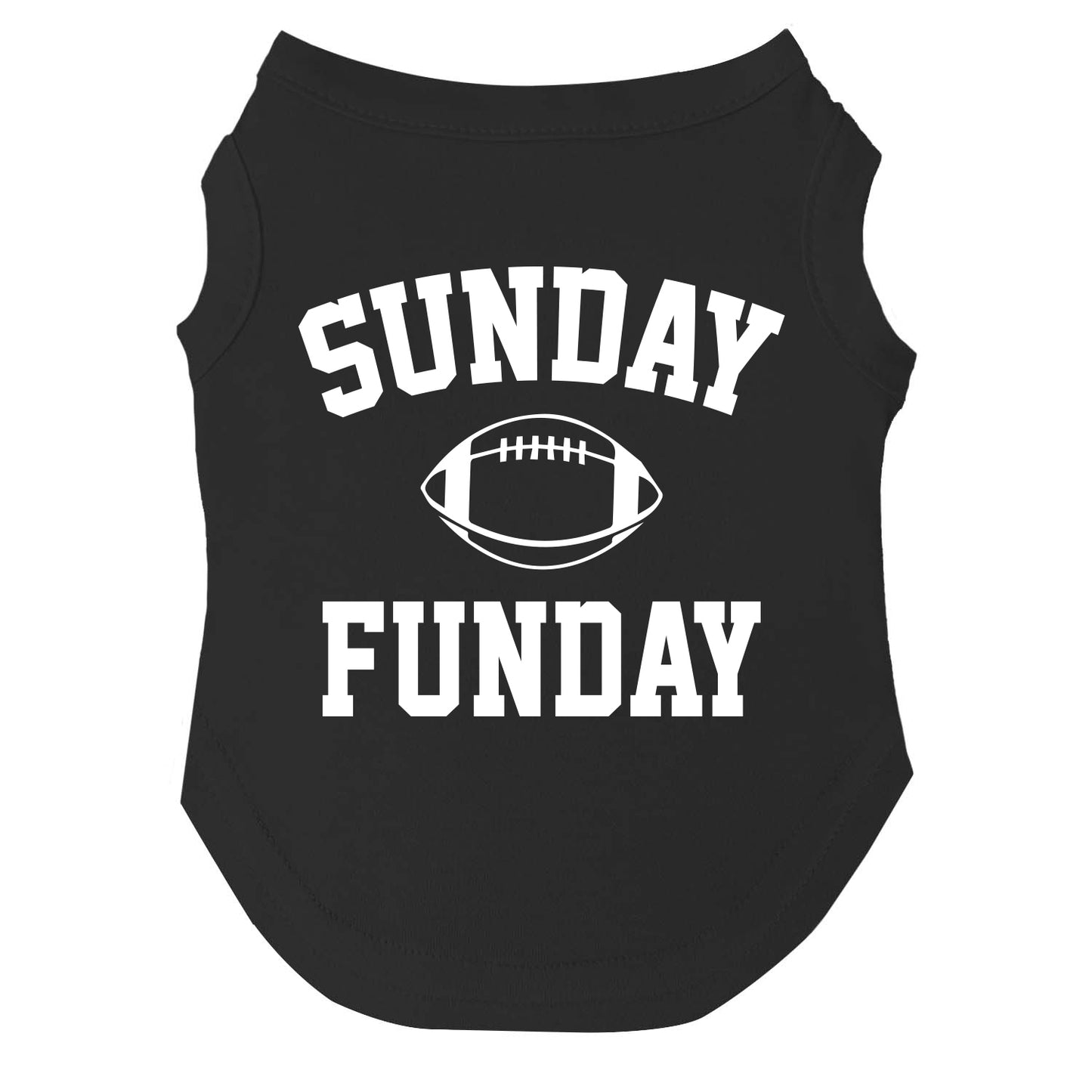 Sunday Funday Dog Tee | Soft Cotton Blend | Made in USA | Cute & Funny Pet Outfit