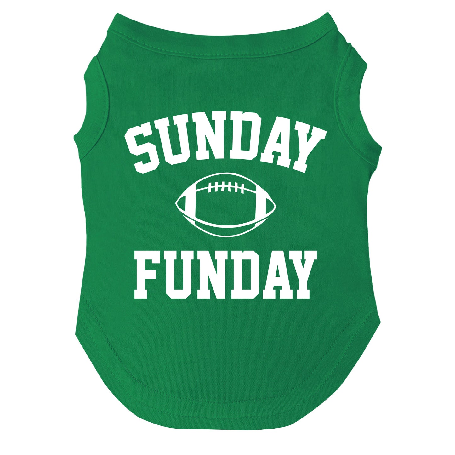 Sunday Funday Dog Tee | Soft Cotton Blend | Made in USA | Cute & Funny Pet Outfit