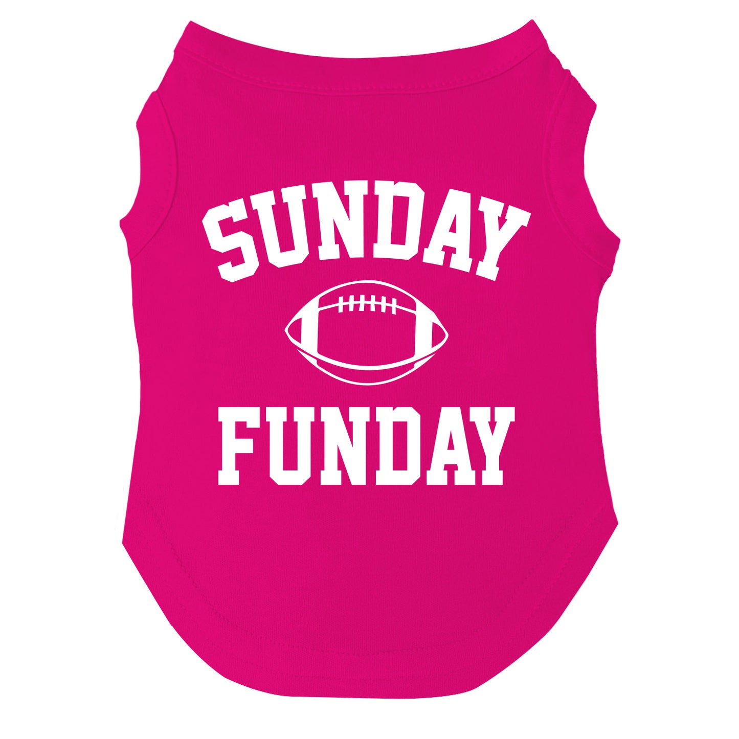 Sunday Funday Dog Tee | Soft Cotton Blend | Made in USA | Cute & Funny Pet Outfit