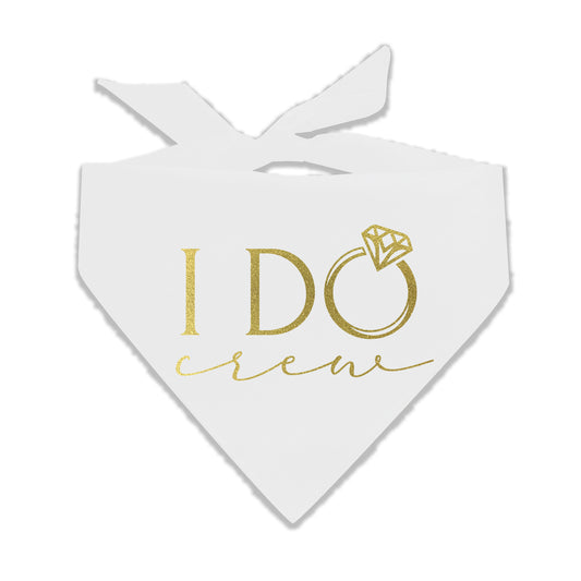 I Do Crew Triangle Dog Bandana