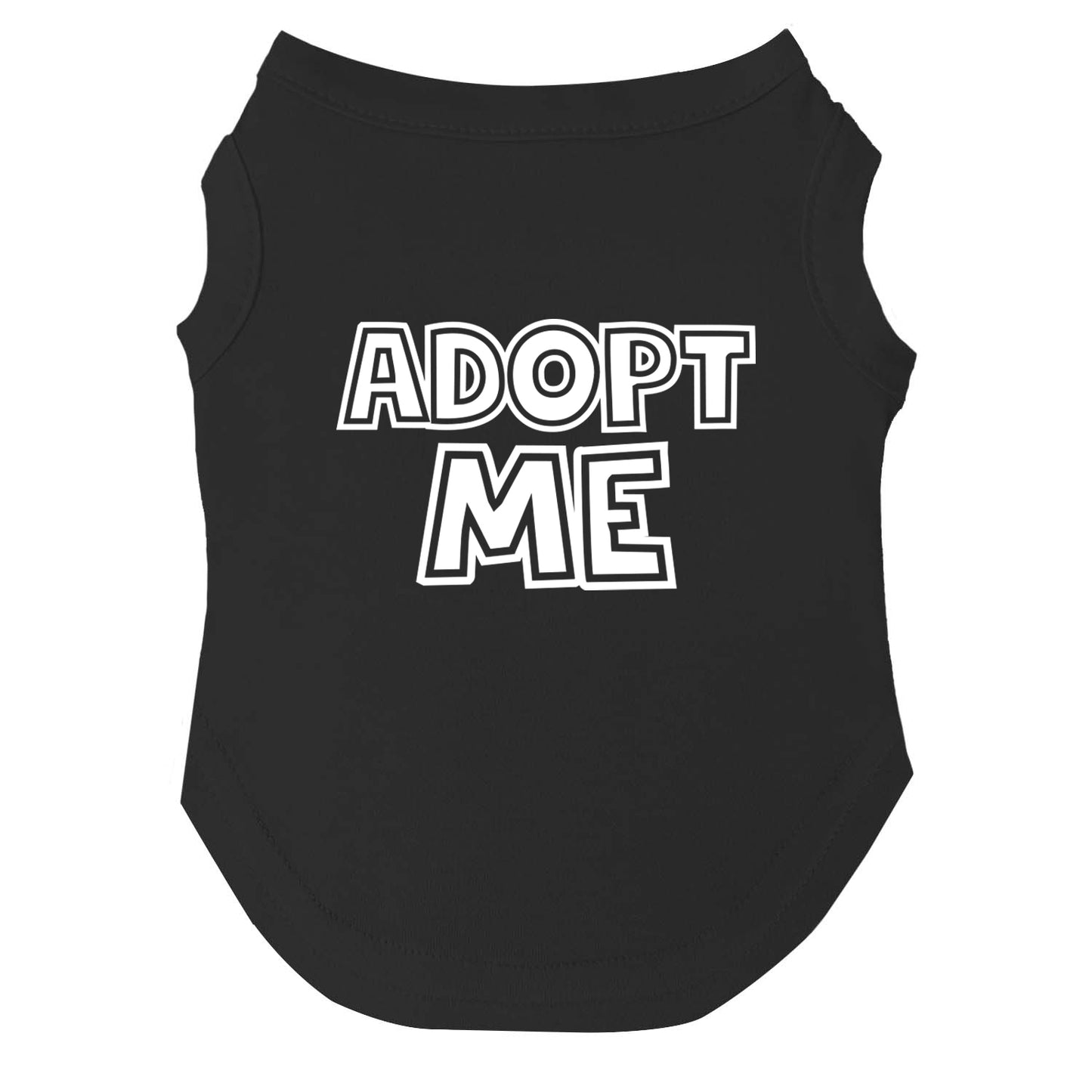 Adopt Me Dog Tee | Soft Cotton Blend | Made in USA | Rescue & Adoption Pet Outfit | Cute Pup Apparel