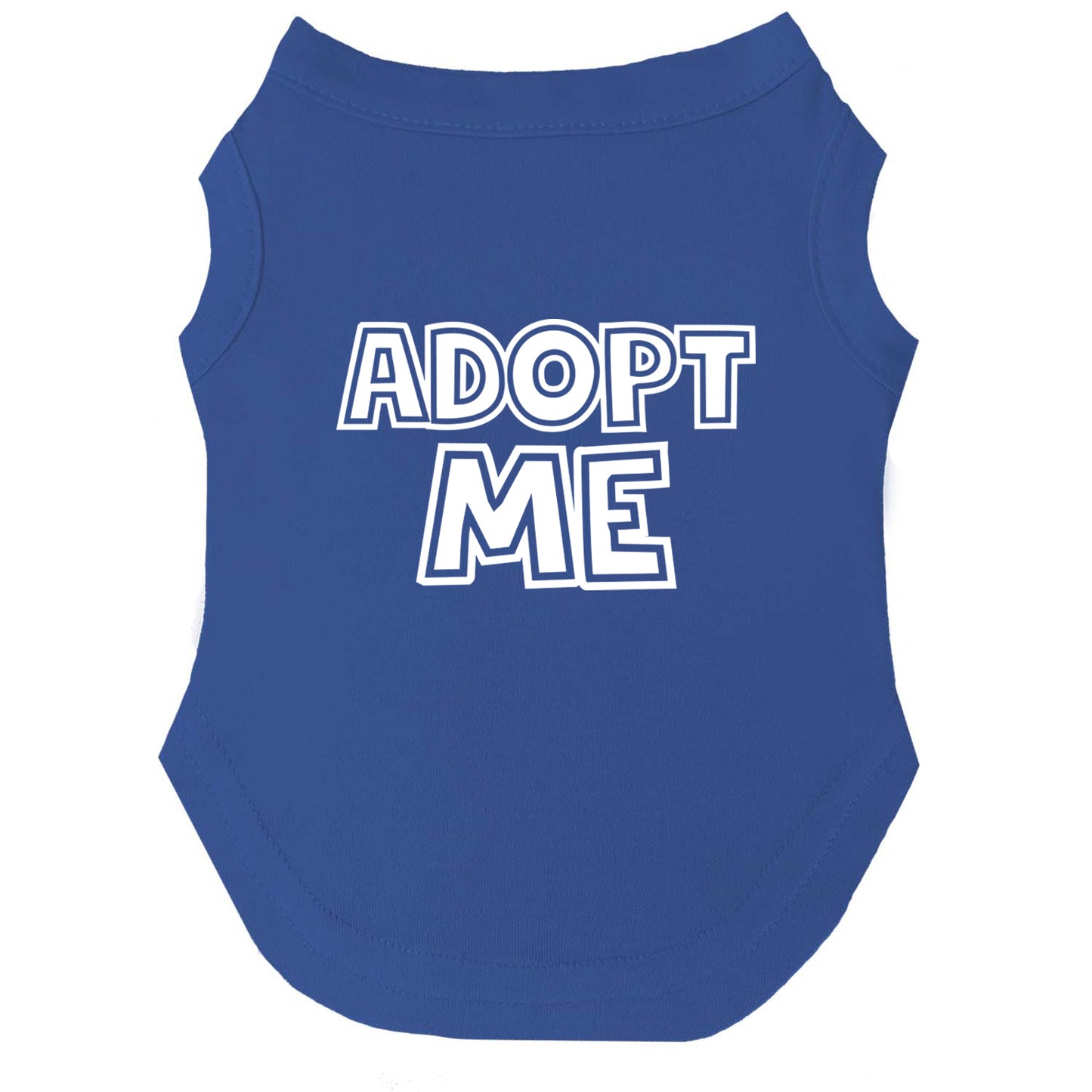 Adopt Me Dog Tee | Soft Cotton Blend | Made in USA | Rescue & Adoption Pet Outfit | Cute Pup Apparel