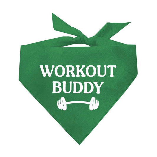 Workout Buddy Triangle Dog Bandana