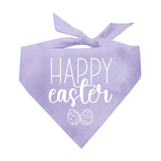 Happy Easter Easter Triangle Dog Bandana