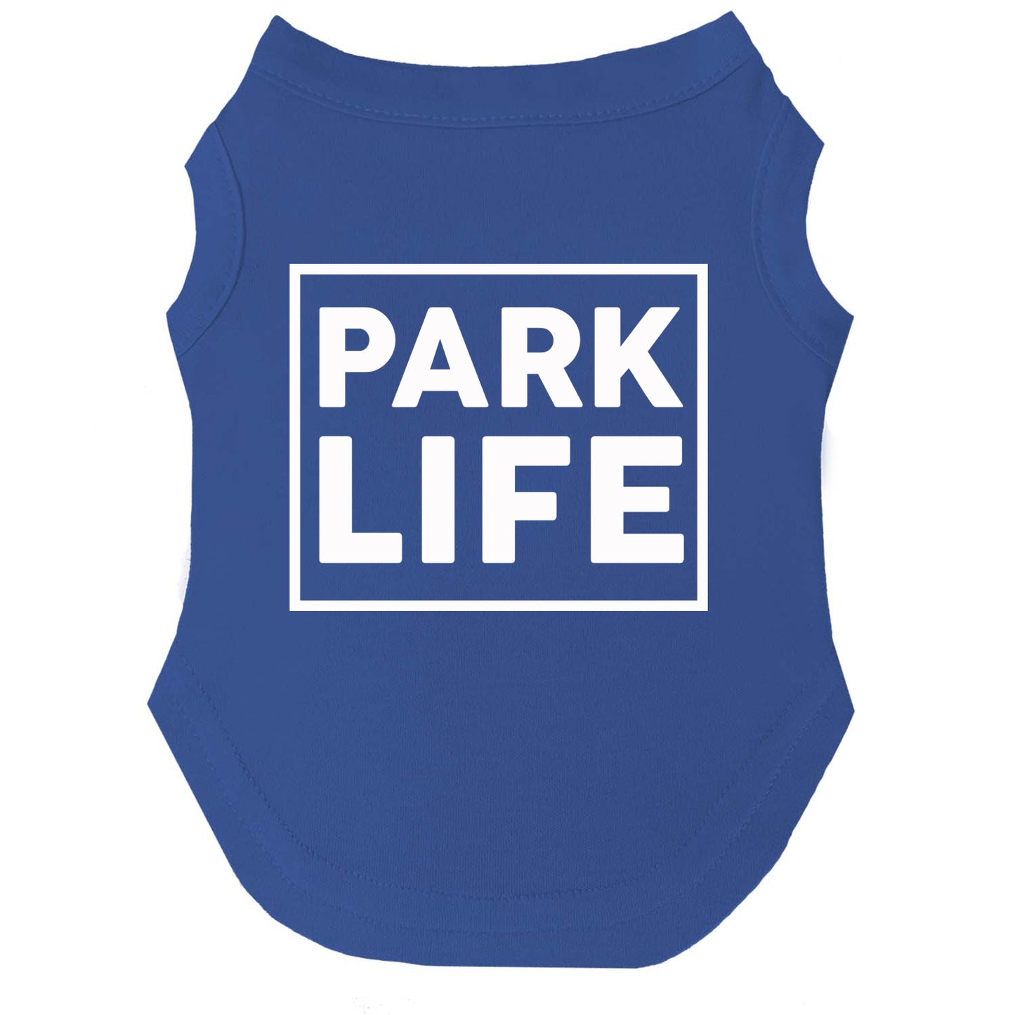 Park Life Dog Tee | Soft Cotton Blend | Made in USA | Everyday Dog Shirt | Playful Pet Apparel