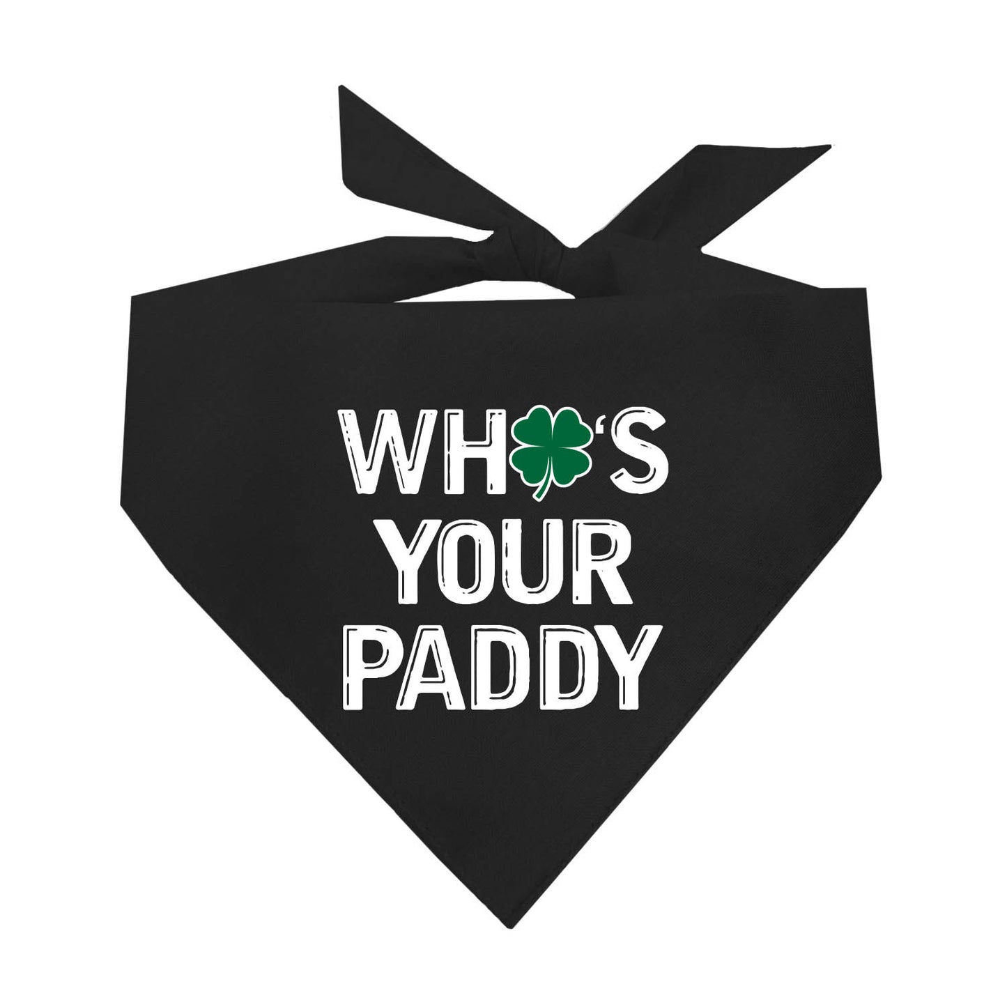 Who’s Your Paddy Dog Bandana | St. Patrick’s Day