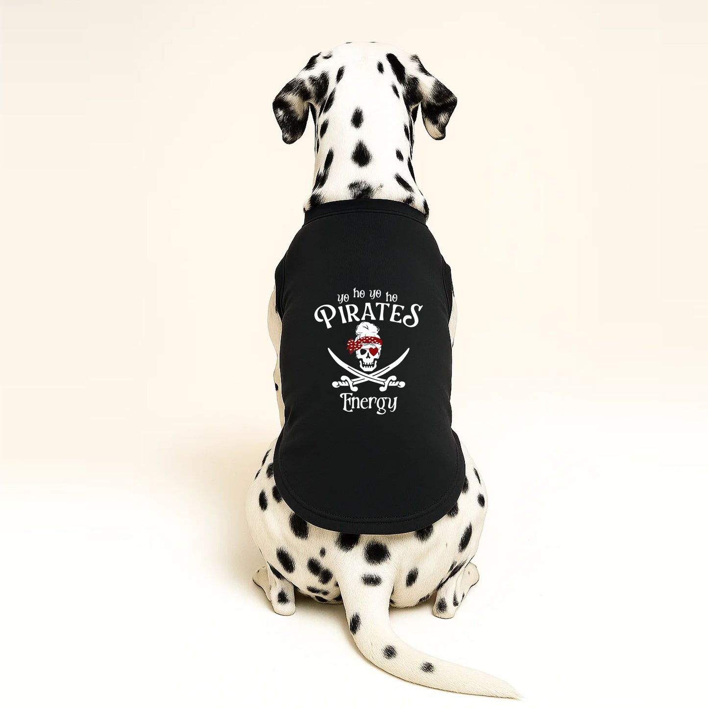 Pirates Energy Dog Tee | Girl Dog Shirt