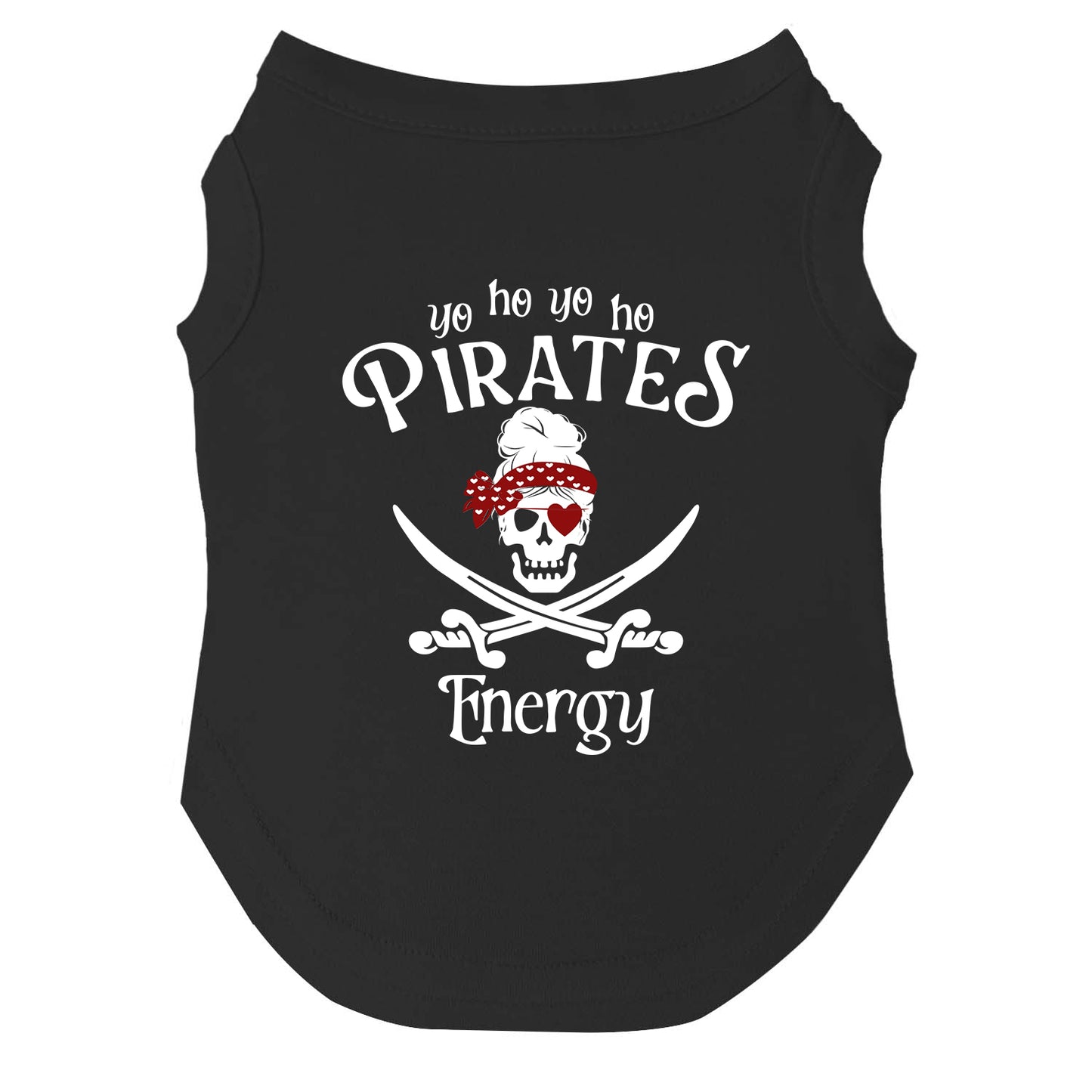 Pirates Energy Dog Tee | Girl Dog Shirt