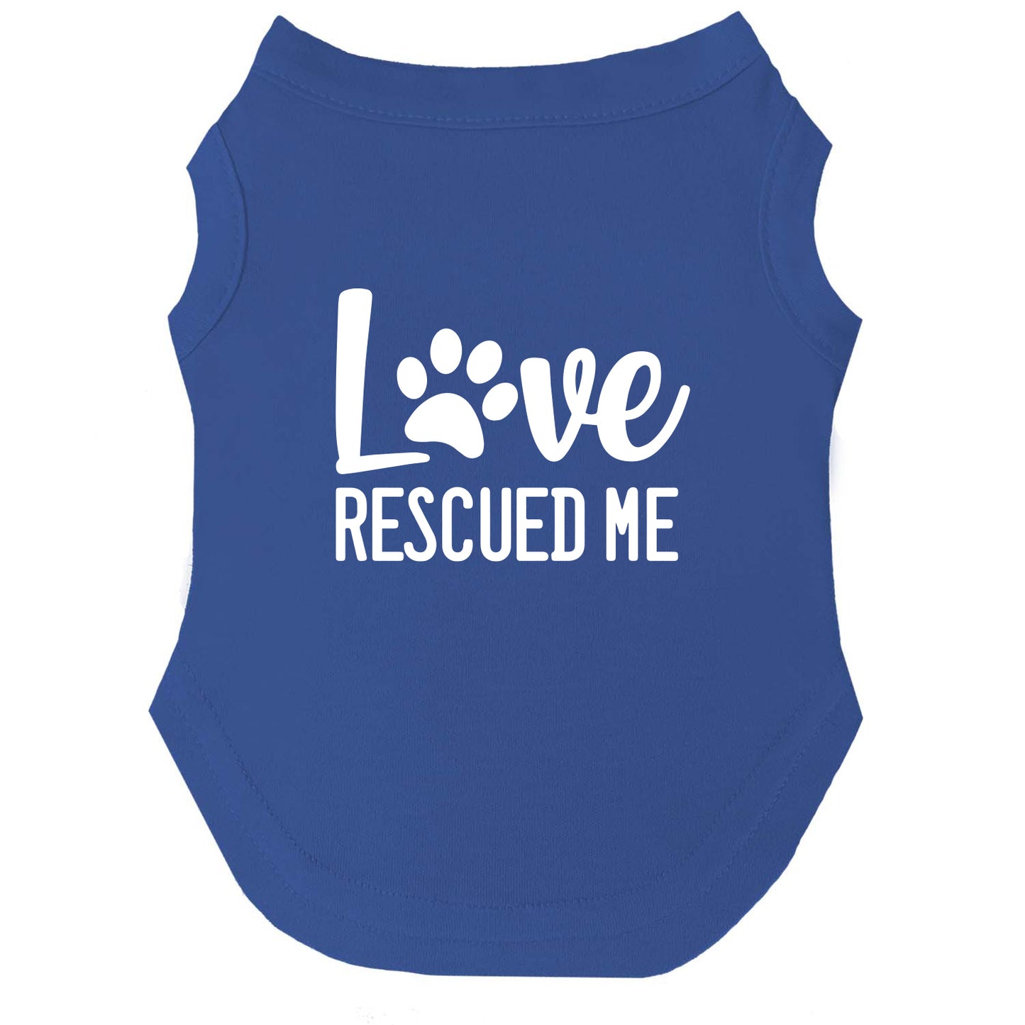 Love Rescued Me – Dog Tee | Rescue Celebration Shirt | Soft, Comfy & Washable