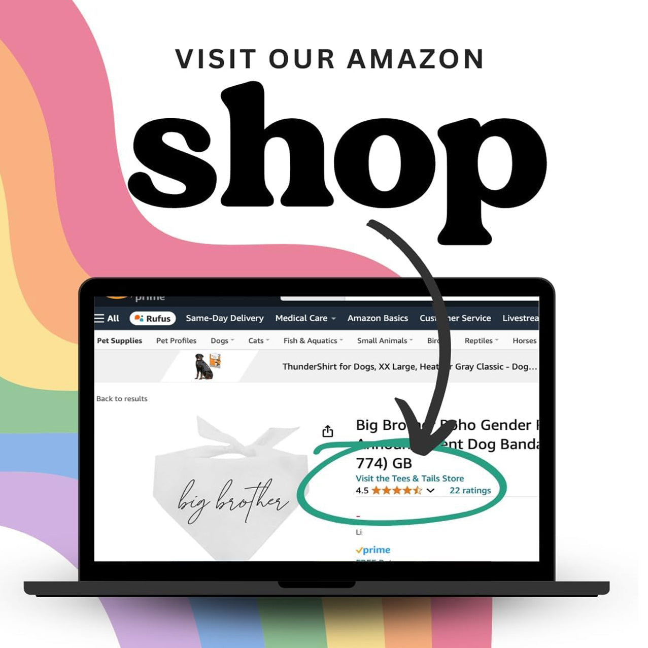 Nana’s Bestie Dog Bandana | 100% Natural Cotton Triangle | Made in USA | Gift for Dog Grandma | Grandparent Pet Accessory