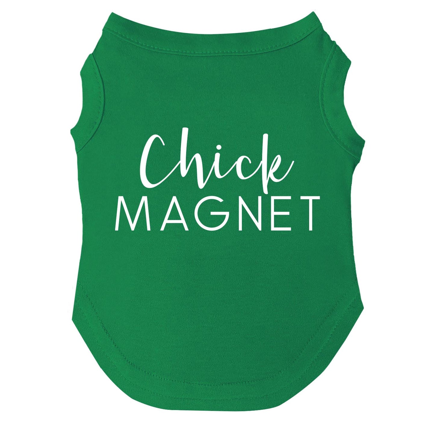Chick Magnet Dog Tee | Soft Cotton Blend | Made in USA | Funny & Cute Pet Outfit