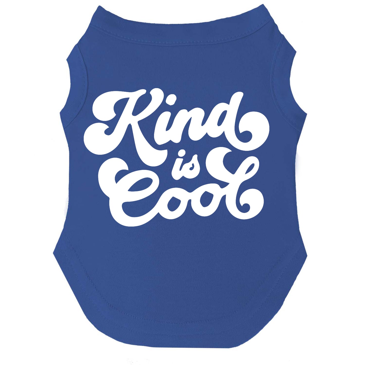 Kind is Cool Dog Tee | Soft Cotton Blend | Made in USA | Positive & Cute Pet Outfit