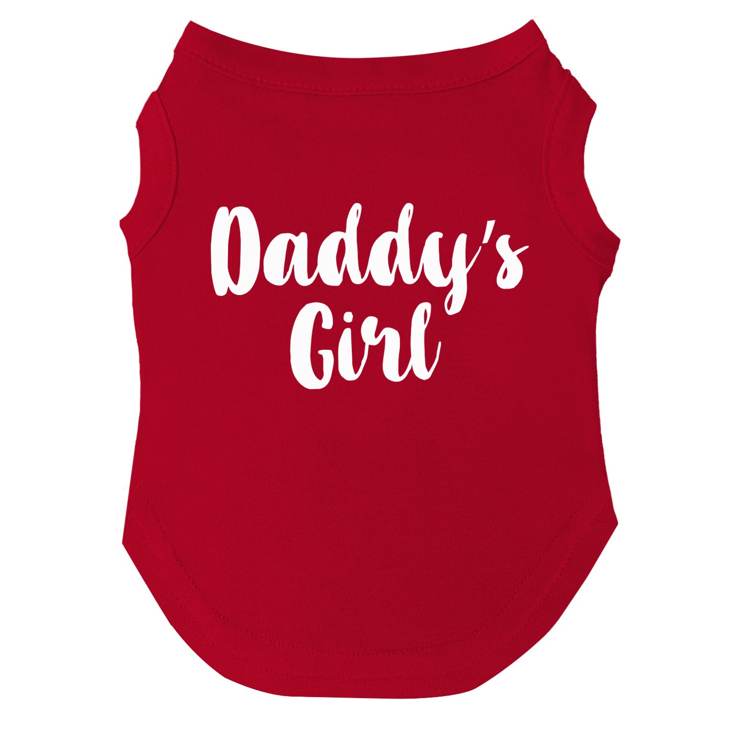 Daddy’s Girl Dog Tee | Soft Cotton Blend | Made in USA | Cute & Funny Pet Outfit