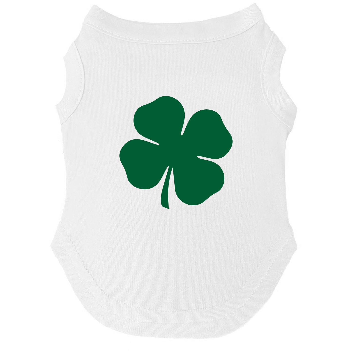 Shamrock Dog Tee | Soft Cotton Blend | Made in USA | St. Patrick’s Day Pet Outfit