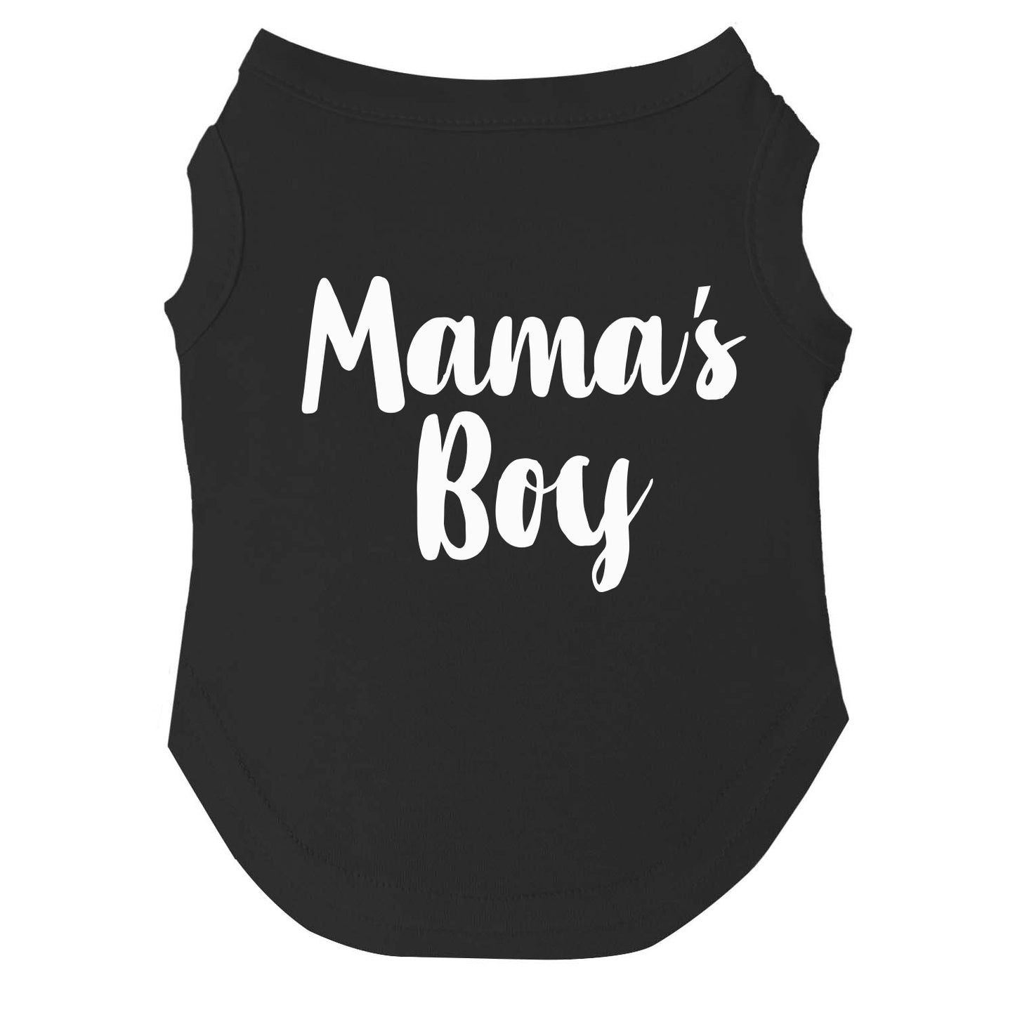 Mama’s Boy Dog Tee | Soft Cotton Blend | Made in USA | Cute & Funny Pet Clothes