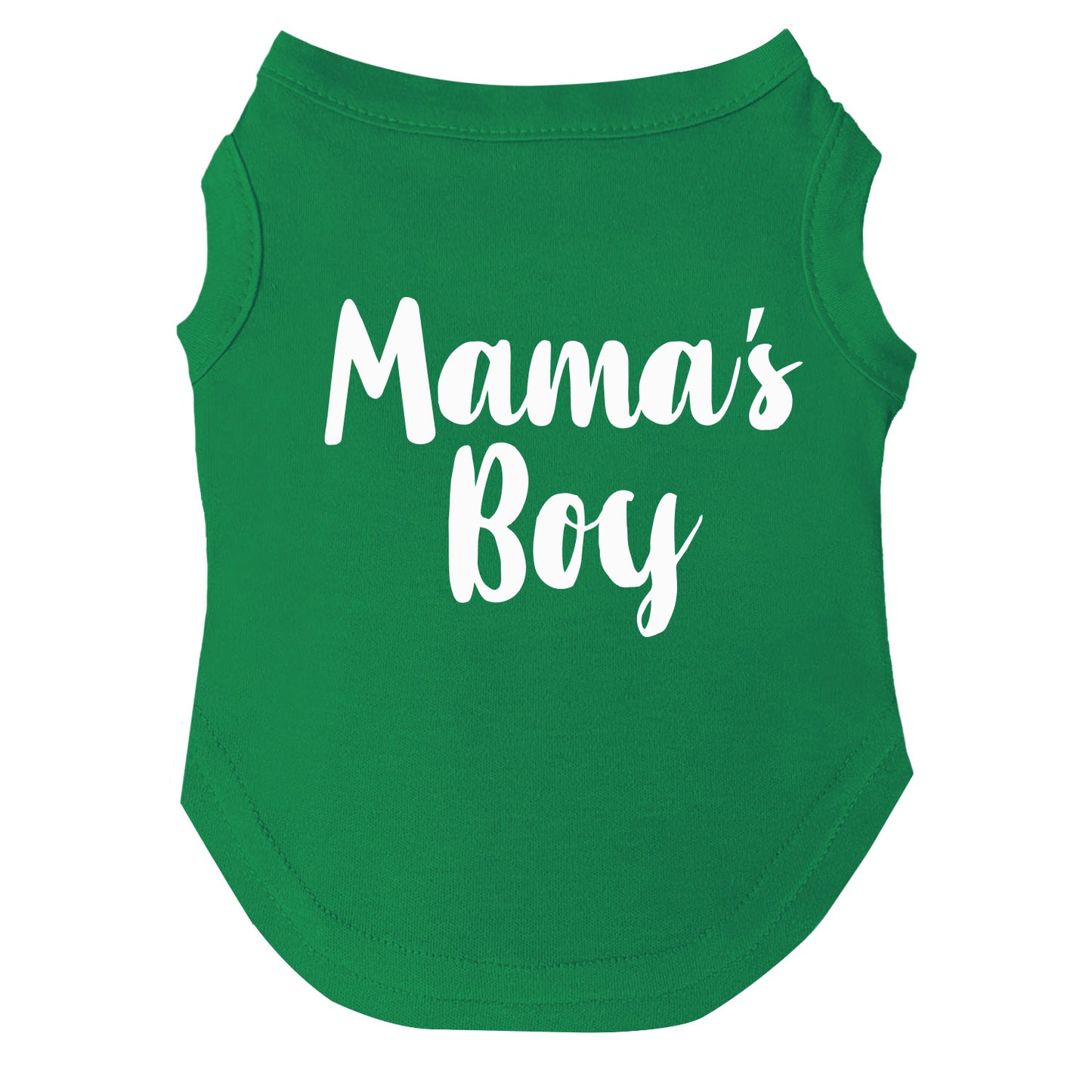 Mama’s Boy Dog Tee | Soft Cotton Blend | Made in USA | Cute & Funny Pet Clothes