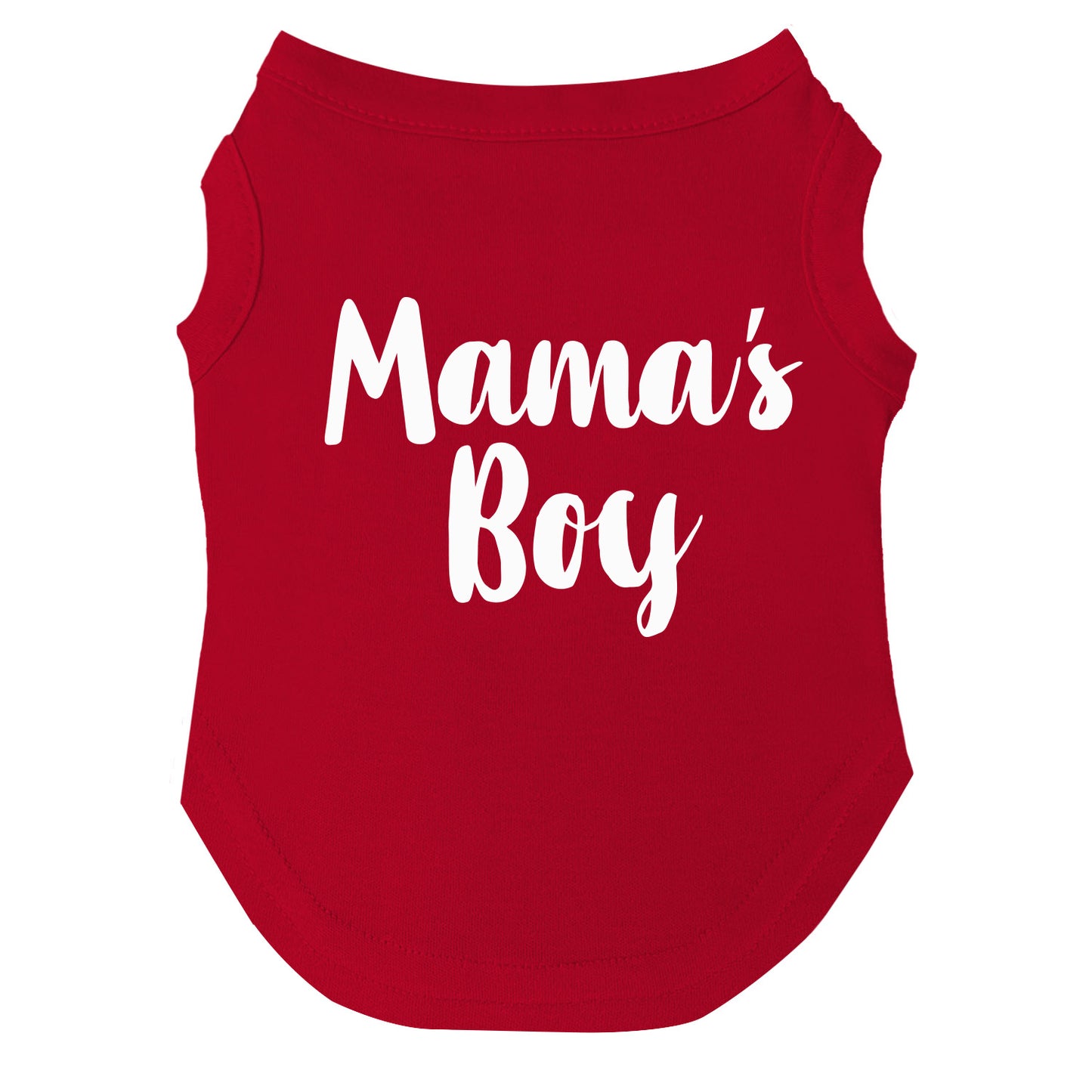 Mama’s Boy Dog Tee | Soft Cotton Blend | Made in USA | Cute & Funny Pet Clothes