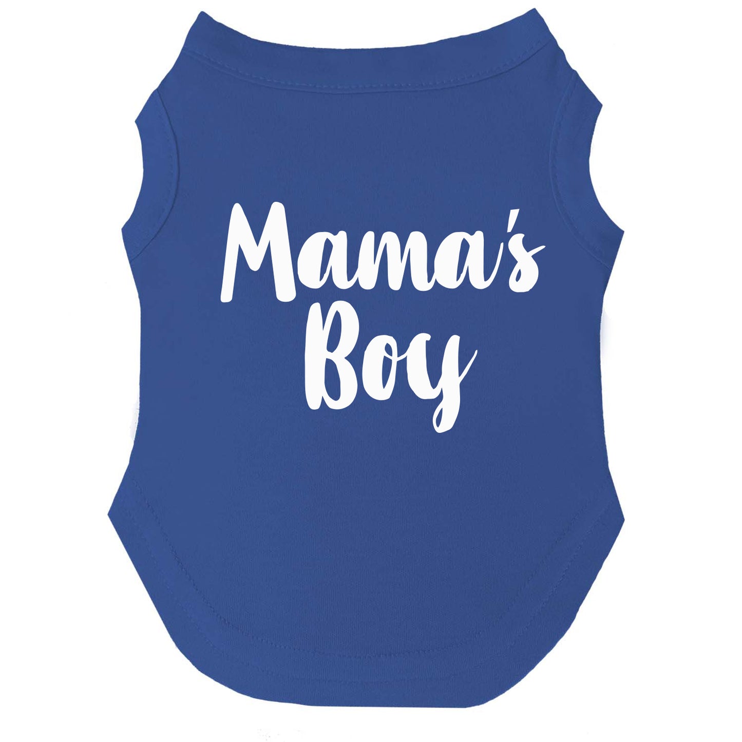 Mama’s Boy Dog Tee | Soft Cotton Blend | Made in USA | Cute & Funny Pet Clothes