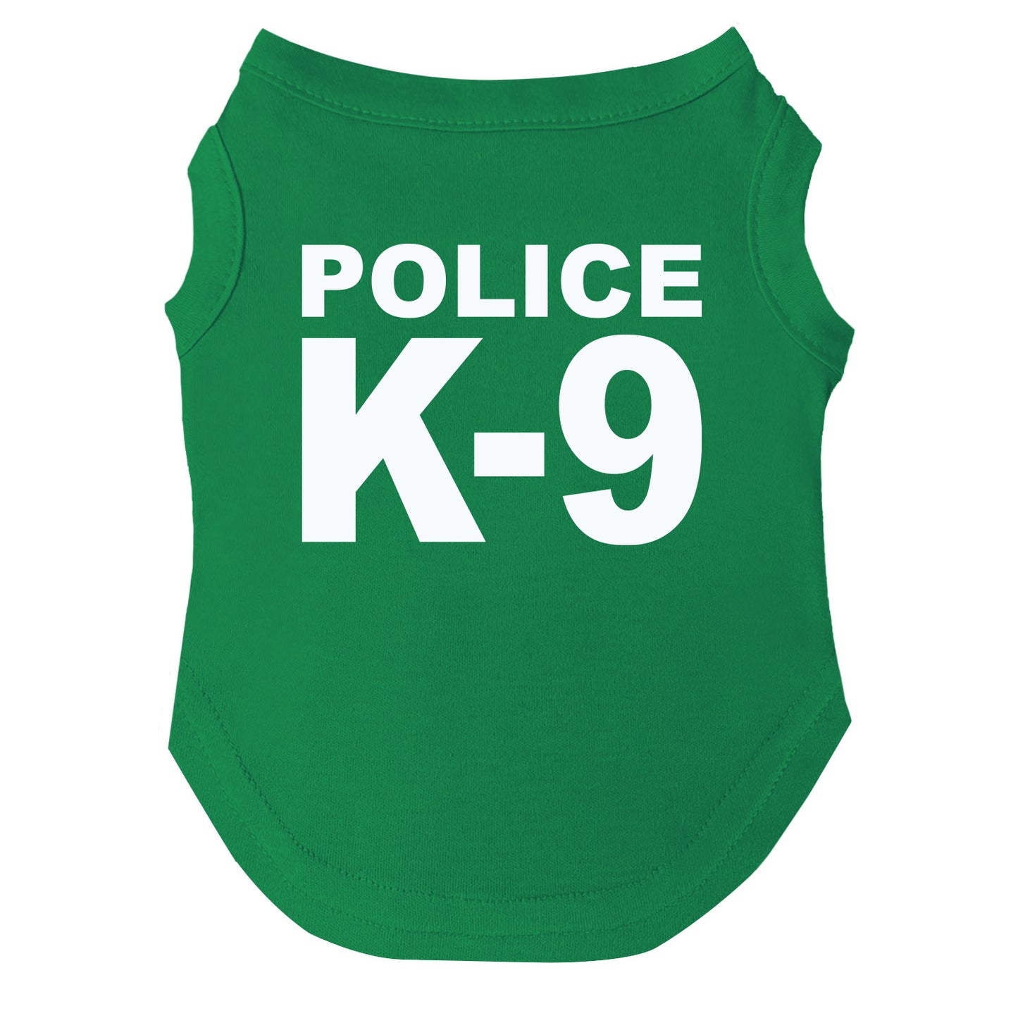 Police K-9 Dog Tee | Soft Cotton Blend | Made in USA | Law Enforcement Pet Outfit