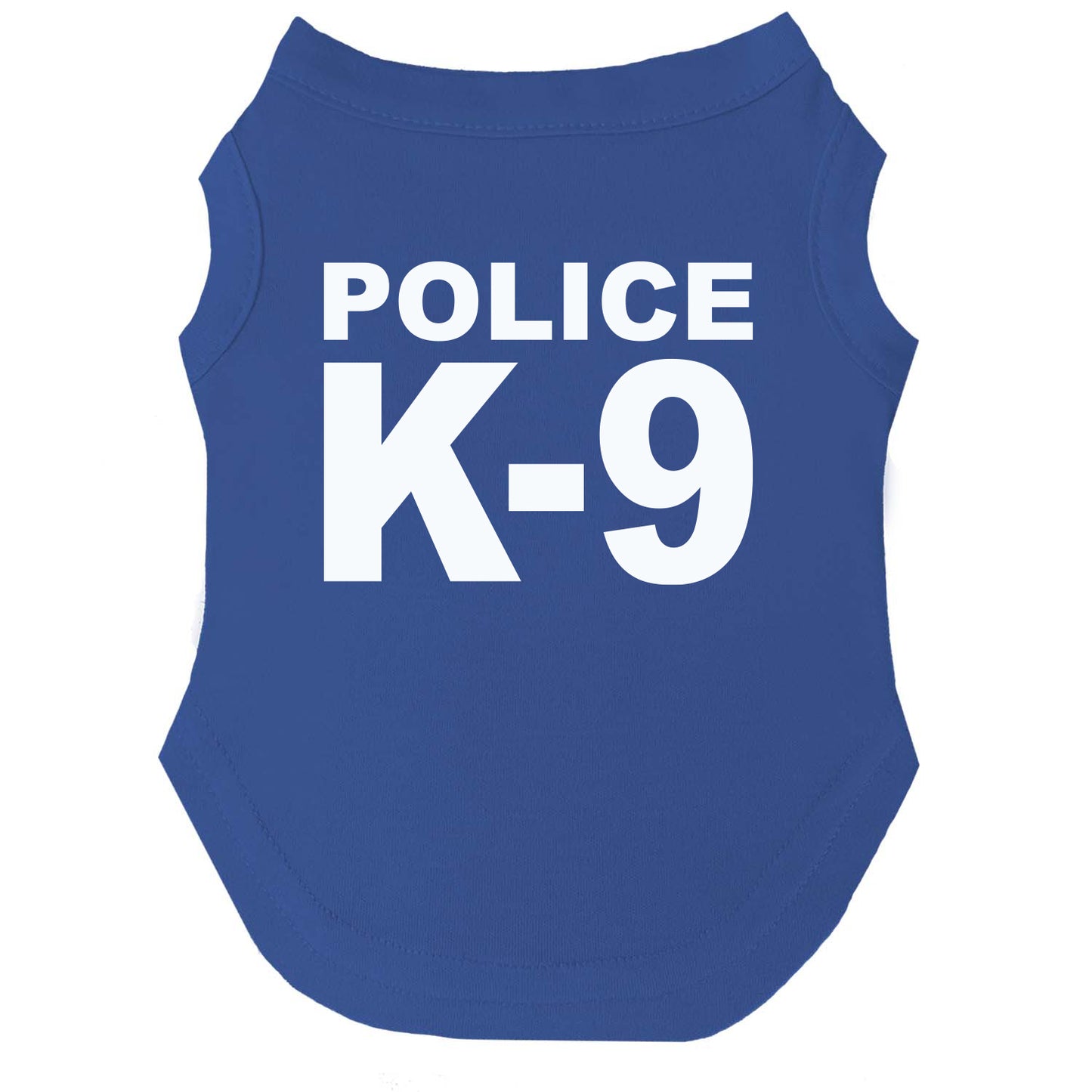 Police K-9 Dog Tee | Soft Cotton Blend | Made in USA | Law Enforcement Pet Outfit