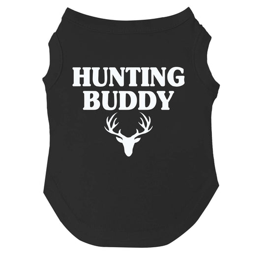 Hunting Buddy Dog Tee | Soft Cotton Blend | Made in USA | Outdoor & Hunting Pet Outfit