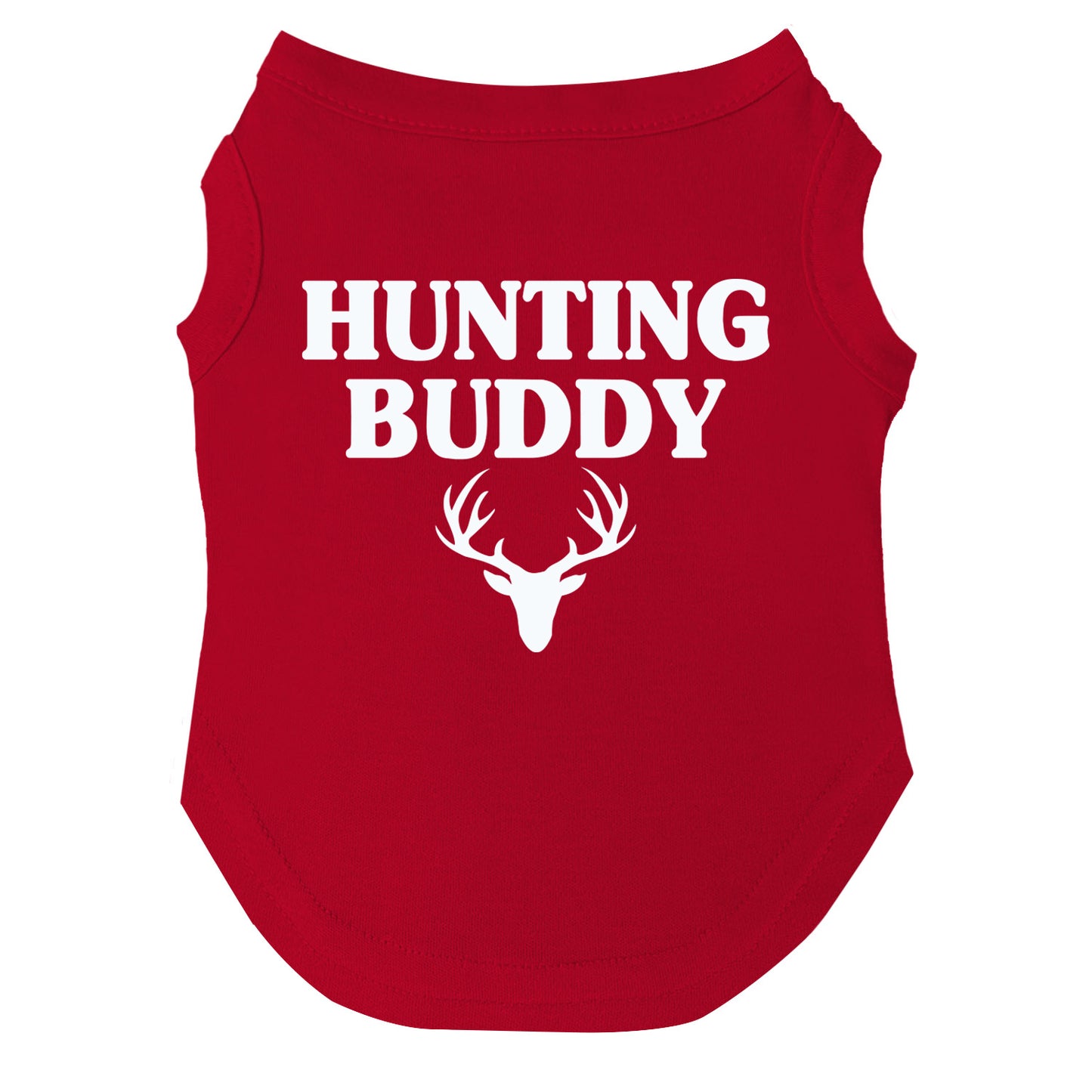 Hunting Buddy Dog Tee | Soft Cotton Blend | Made in USA | Outdoor & Hunting Pet Outfit