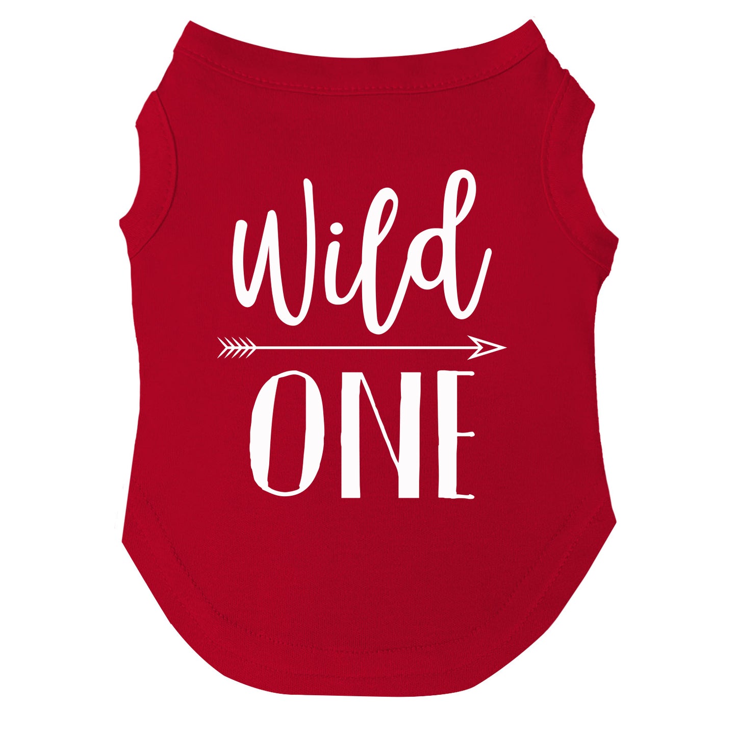 Wild One Dog Tee | Soft Cotton Blend | Made in USA | Fun & Playful Pet Outfit