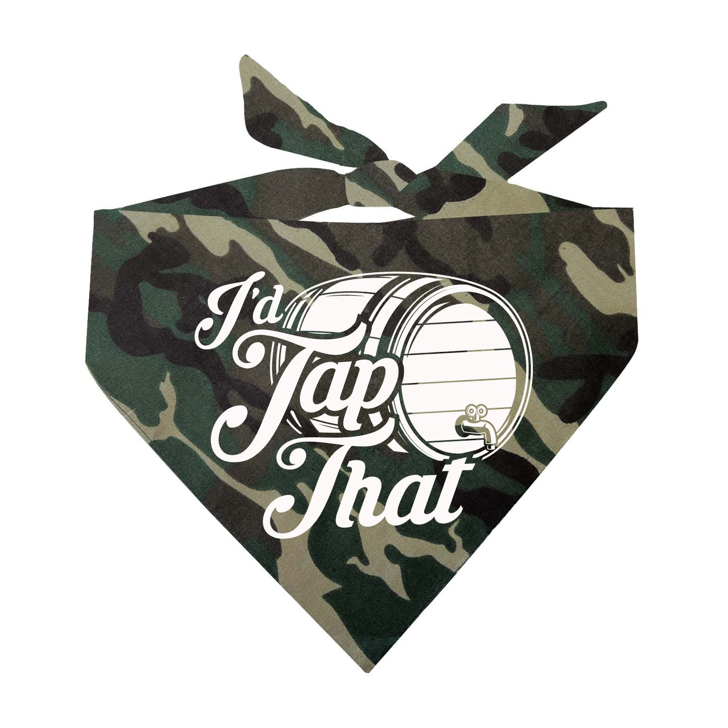 I'd Tap That Triangle Dog Bandana