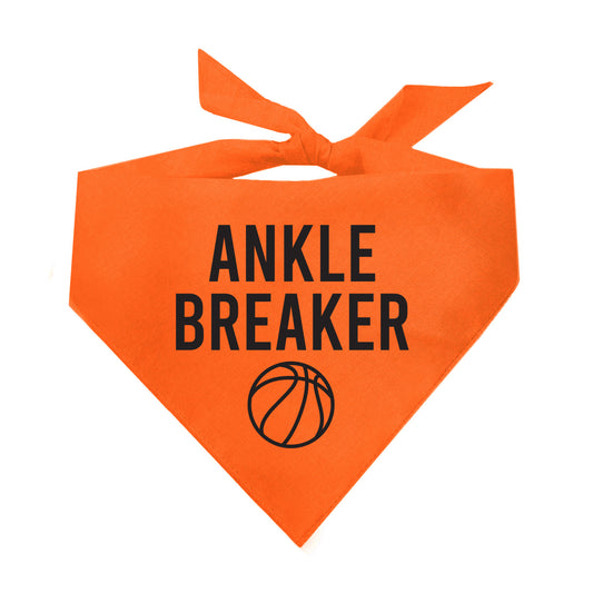 Ankle Breaker Basketball Triangle Dog Bandana