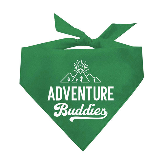Adventure Buddies Triangle Dog Bandana