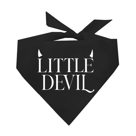 Little Devil Triangle Dog Bandana