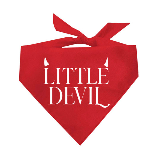 Little Devil Triangle Dog Bandana