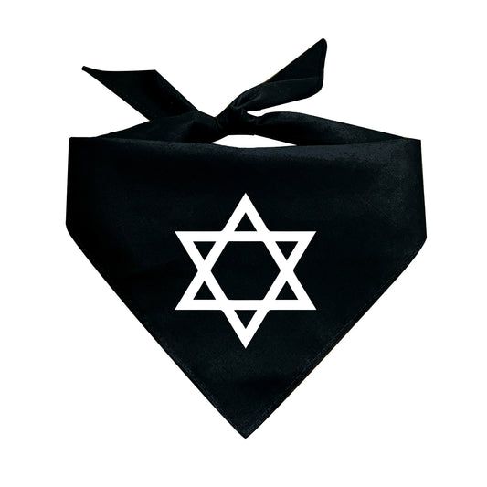 Jewish Star Triangle Dog Bandana