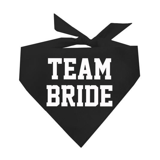 Team Bride Triangle Dog Bandana