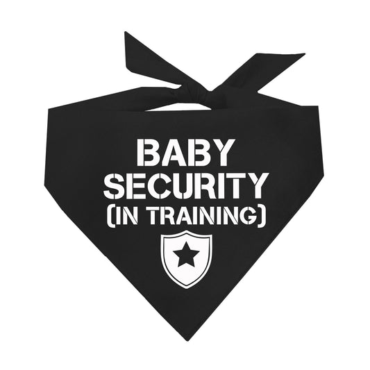 Baby Security In Training Triangle Dog Bandana