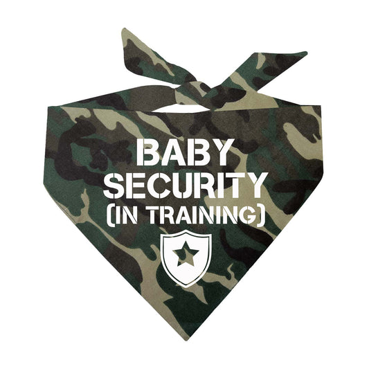 Baby Security In Training Triangle Dog Bandana